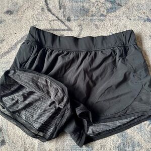 Lululemon REVERSIBLE athletic shorts